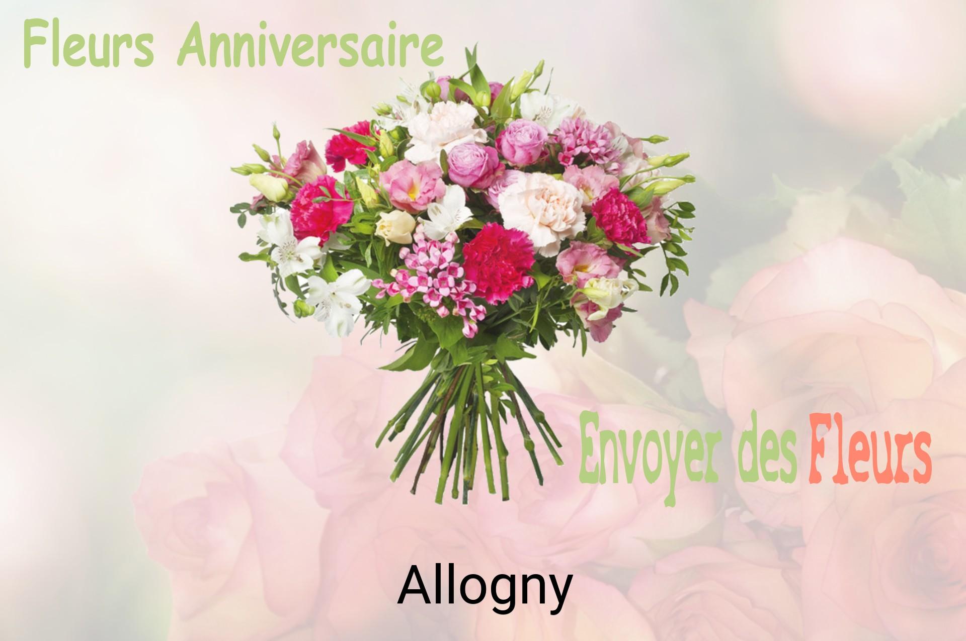 Bouquet de fleurs d’anniversaire livré à Allogny